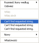 Windows - desktop context menu